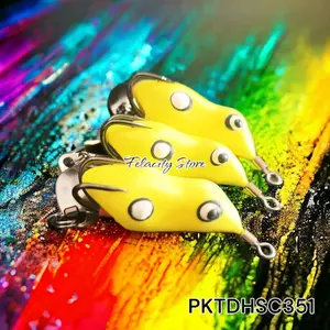 PKTDHSC351|PAKET 4 PCS SOFT FROG KILLER 3,5CM -+5GR GANAS UMPAN CASTING MANCING HARUAN GABUS Olahraga Ikan Alat