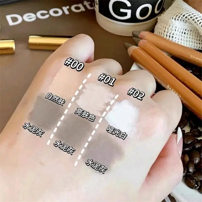 [PASTI ORI] contour CN OUT OF OFFICE douyin contour highlighter duo pencil bronzer shading sculpting 4