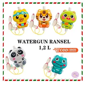 Mainan Anak Water Gun/ Water Gun Mini Backpack Berbentuk Lucu/ Water Gun Murah/ Mainan Import Murah/ Mainan di Air/ Mainan Musim Panas!