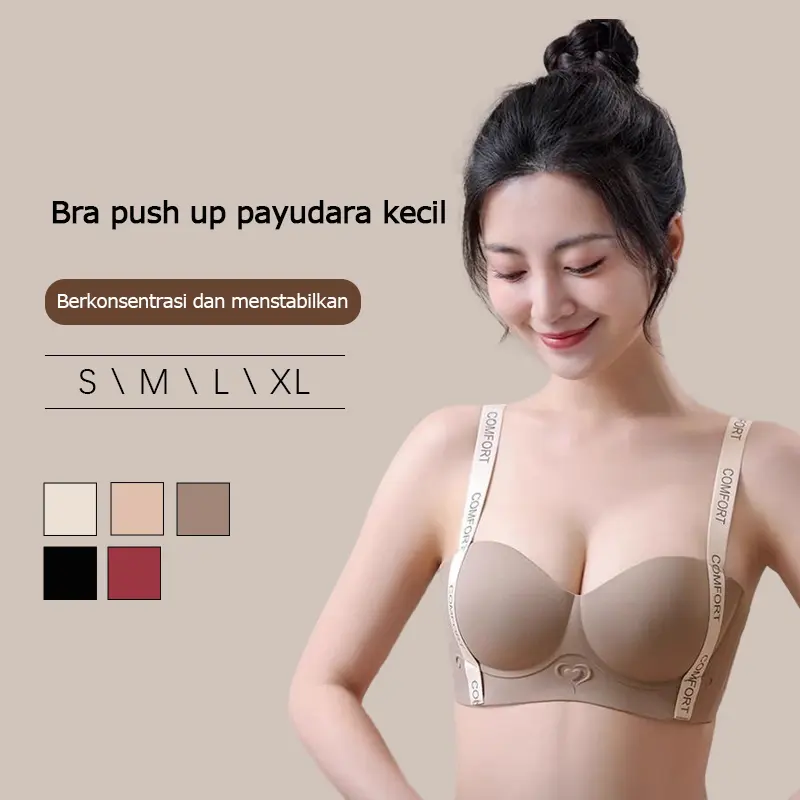 Halfcup upturned bra for small breasts