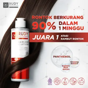 Rudy Hadisuwarno  Cosmetics Hairloss Solution Shampoo