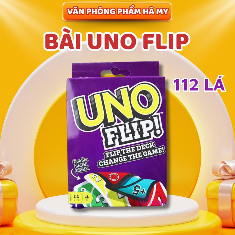  Bộ Bài 112 lá Uno Flip - Giấy Bìa Cứng Cao Cấp 