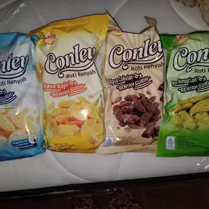 COD (Halal) Roti panggang crispy Jepang/roti panggang Krispi/rasa coklat/keju/rumput laut/susu/sarapan anak/camilan/promo murah/renyah gurih/siap makan/kemasan praktis/cocok untuk bekal/tahan lama/kualitas premium