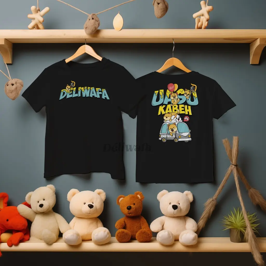 KAOS DELIWAFA TSHIRT ANAK UASU KABEH PART 2 KAOS ANAK VIRAL DELIWAFA