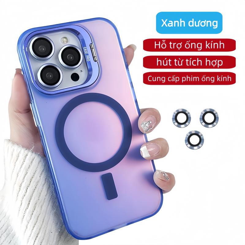 Giá Đỡ Ống Kính Imd Mới Tương Thích Với iPhone 17Air iPhone 17PRO 17PROMAX 16 15 14 13 12 11 Ốp Điện Thoại iPhone 15 Từ Tính Iphone14promax Cao Cấp