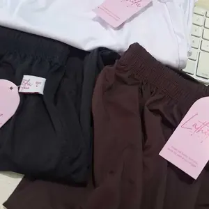 Celamis Spandex Isi 3 pcs | Celana Panjang Spandex | Dalaman Gamis Spandex | Celana Dalaman Gamis Spandex | Inner Pants Spandex celana santai wanita Kulot