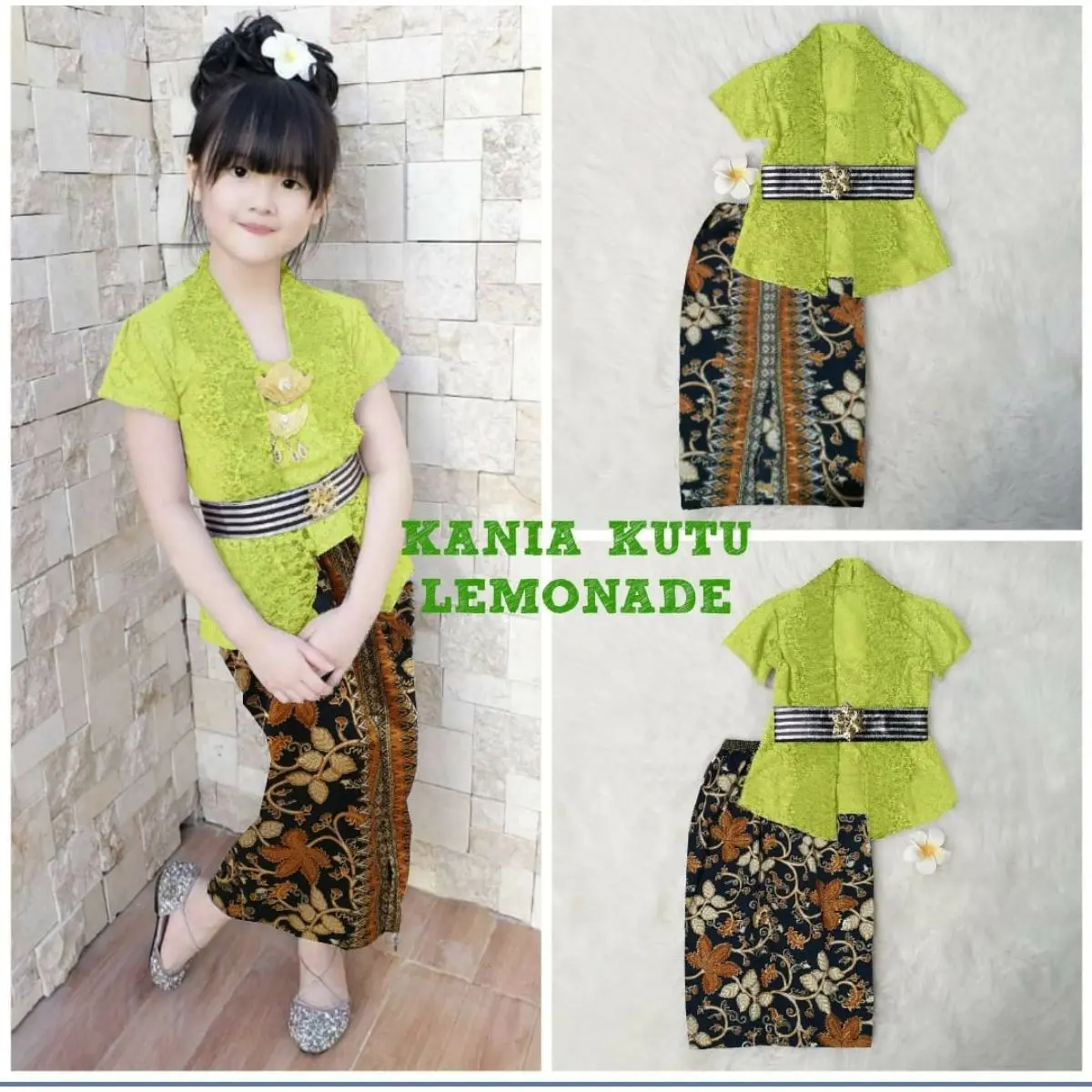 Kebaya Kania 6 Warna Fit 5-7 tahun Anak Perempuan
