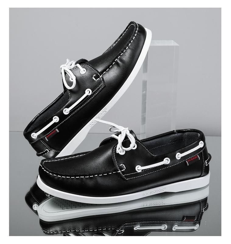 Product Introduction of 2024 Loafers Shoes for Men Leather Driving Shoes Retro Fashion Docksides Boat Shoes Classic Men Designer Flat Shoes Footwear Boy Comfort Bedroom 25