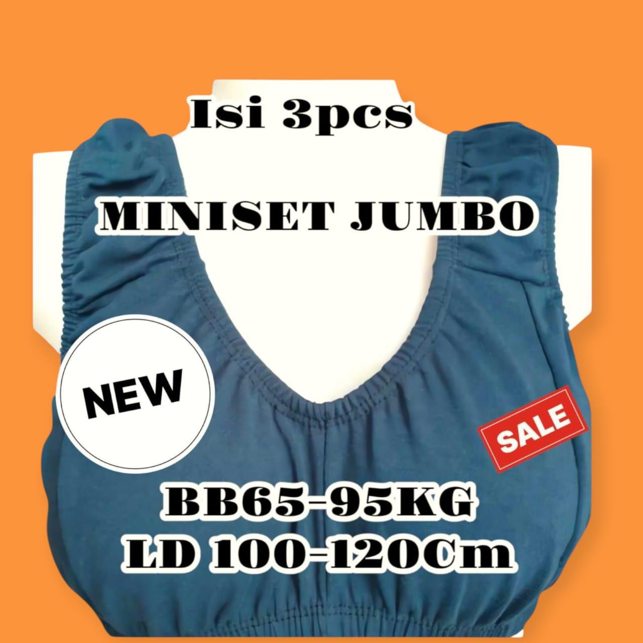 Miniset Jumbo (ISI 3 PCS) Miniset Dewasa Remaja Tampa Busa Bahan adem bh nyaman bra bramurah anti Tipis Wanita br a premium