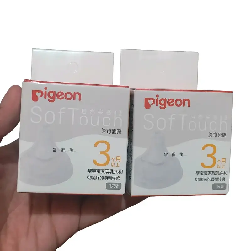 Dot Pigeon wide neck generasi 3 - nipple pigeon soft touch dan peristaltik plus size M 0