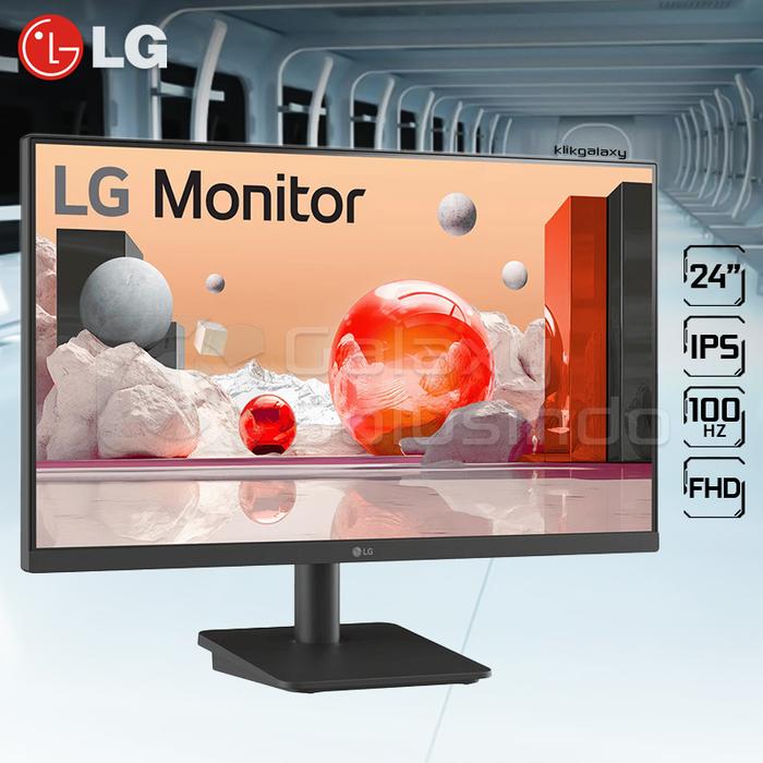 Gambar LG 24MS500-B 24 Inch FHD IPS 100Hz HDMI Monitor dari Galaxy Solusindo Kota Malang Tokopedia