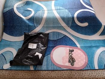 Product Review of RAJA - Karpet Lantai Eropa Anti Slip Bahan Polyester Alas Karet Motif Estetik Karpet Ruang Tamu Modern Carpet from A**S 0
