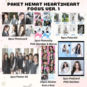 [PRE-ORDER] PAKET HEMAT FANKIT KPOP HEART2HEART H2H FOCUS