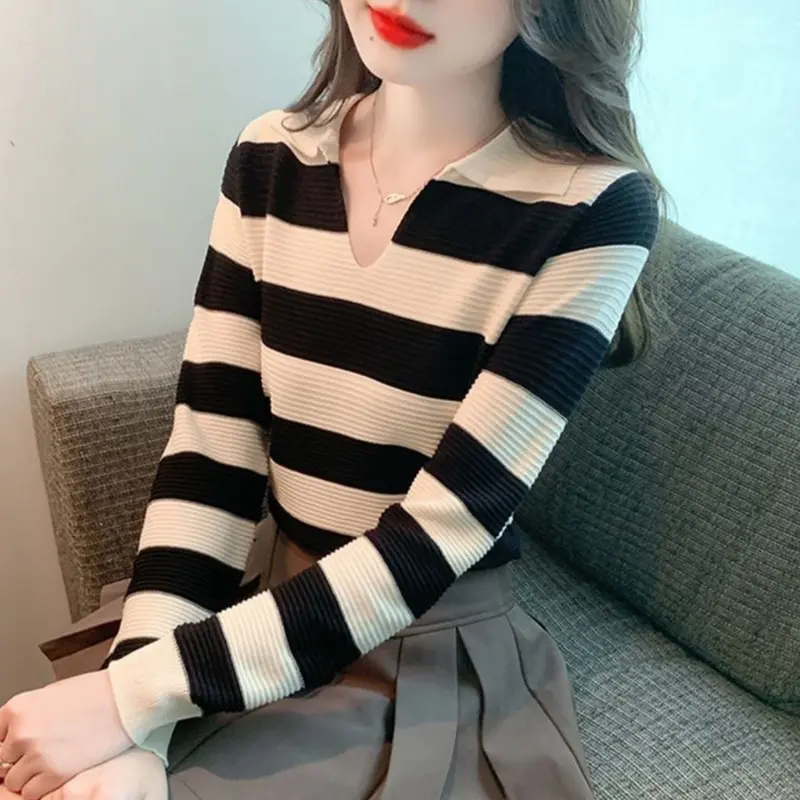 DSTOREFASHIONN / Atasan / Atasan Baju / Atasan Baju Wanita Fashion / Baju Atasan Wanita Kekinian / Baju Atasan Wanita Korean Style / Atasan Rajut Import / Blouse Atasan Wanita / Blouse Atasan Import / Fit / Panjang 3