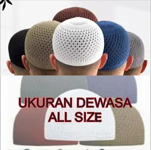 Peci Rajut Dewasa Garut Peci Haji Peci Murah Oleh oleh Haji Dan Umroh Termurah