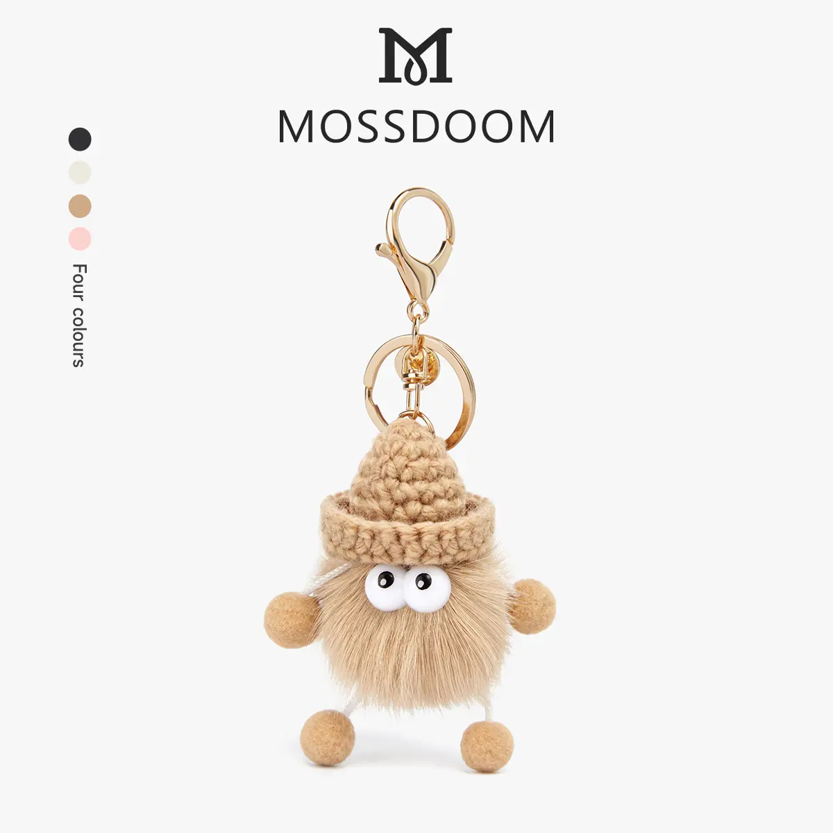 【MOSSDOOM X girlbag7】MOSSDOOM Bag Charm Mini Piconi Boneka Gantung