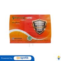 Gambar VITALONG C PLUS ZINC STRIP 4 KAPLET dari Apotek Abadi Jaya by GoApotik Kota Medan 1 Tokopedia