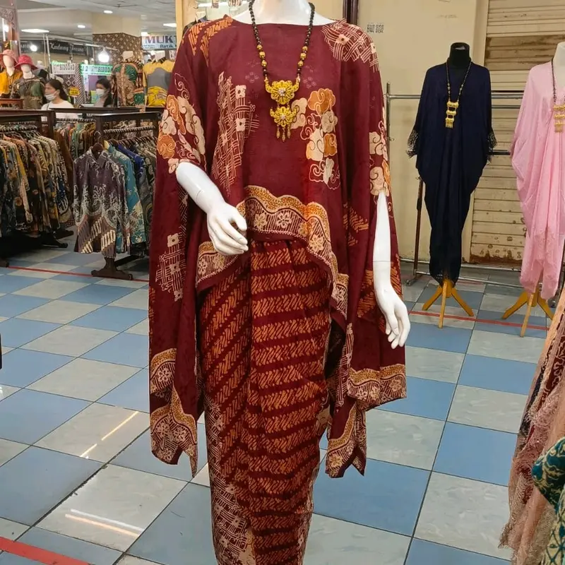 BAJU SET BATIK MODEL KALONG TANGAN BELAH VISCOSE SEMI SUTERA | ALL VARIANT | ALL COLOR | ONE SIZE Lilit 2