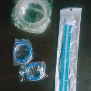 lampu Alis LED slim alis DRL fleksibel waterproof 12V uk 30cm 2 mode running motor mobil Car