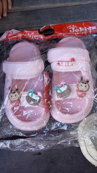 Product Review of (8002K-4/T-4) Sandal Let Jokixx Eva Anak Perempuan Karakter  Pop Mart Labubu Coconut Ban 2 Super Kiyowo Empuk Nyaman / Ukuran 24-35 from A**🔥 1