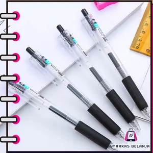 Markas Surabaya Pena Gel Simple / Pena Polos Mechanical Stationary Alat Tulis Sekolah Kantor / Pulpen / Pena Mekanik Cetekan Y3439