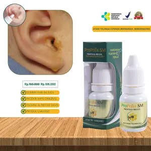 Propolis Sm Tetes Telinga Berdengung Congek Bernanah, Tetes Telinga Conge Menahun Infeksi Telinga Berair Gatal Kotoran Ear