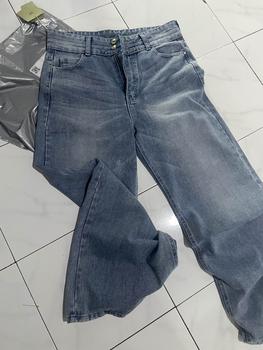 Product Review of WARPATH - Highwaist Baggy Kulot Jeans Double Kancing Celana Wanita Nyaman Non Stretch Panjang from s**y 0
