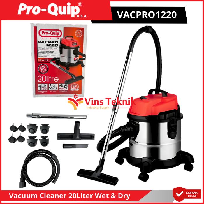 Gambar ProQuip VACPRO1220 Mesin Penghisap Debu Vacum Vacuum Cleaner Wet & Dry 20L 950Watt VACPRO 1220 dari Vins Teknik Bekasi Kota Bekasi Tokopedia
