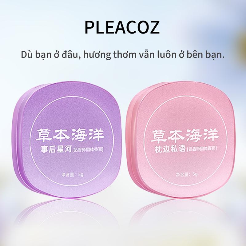  Nước Hoa Khô Cho Nữ PLEACOZ Mùi Hương Tự Nhiên Không Chứa Cồn Nhỏ Gọn Tiện Lợi Thích Hợp Đi Du Lịch Món Quà Tuyệt Vời. 