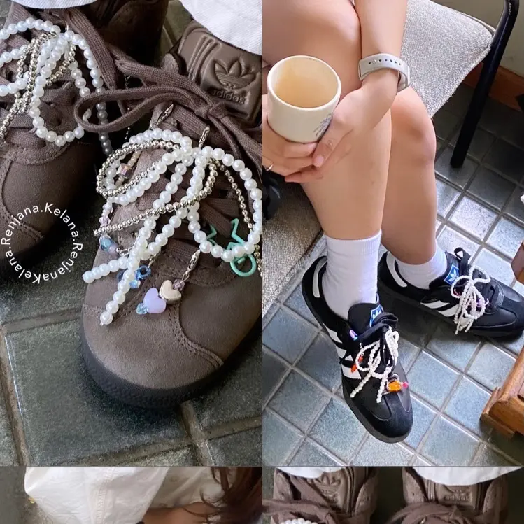 Ribbon Charm Shoes / Charm Shoes / Manik - Manik Sepatu 1