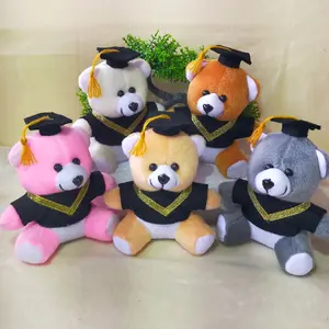 Boneka velboa Tedy bear mini buket wisuda boneka hampers Hadiah