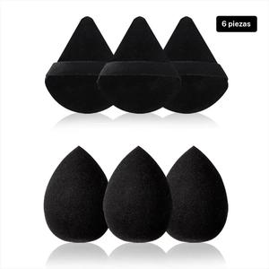Set de brochas de maquillaje profesional con esponja y borla, herramienta de maquillaje multifuncional para base, polvo, correctores, sombras de ojos, accesorios de maquillaje
