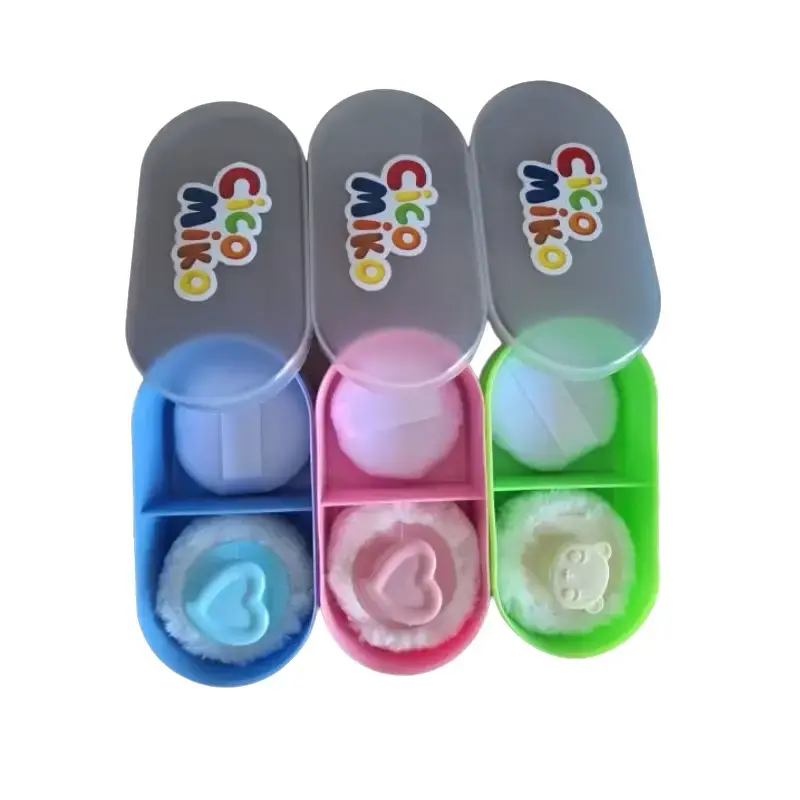 Tempat bedak bayi 2 in 1 anti pecah / tempat bedak tabur bayi