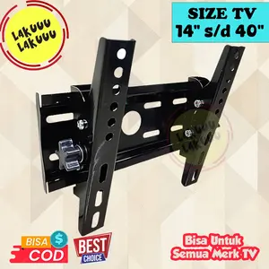 Bracket Tv Universal 14" s/d 40" ( 14 17 21 24 32 40 ) PREMIUM