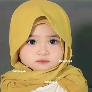 Pasmina instan inner oval nutup leher anak 1-4 tahun  5-12th Pashmina Muslim anak  Nyaman