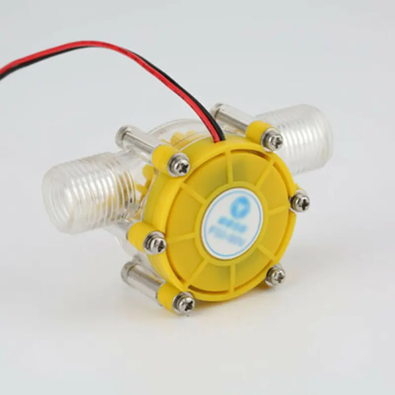 Máy phát điện, 8,8 * 5,8 * 3,9cm, 12V, với lưu lượng nước, được cung cấp bởi năng lượng mặt trời, phụ kiện