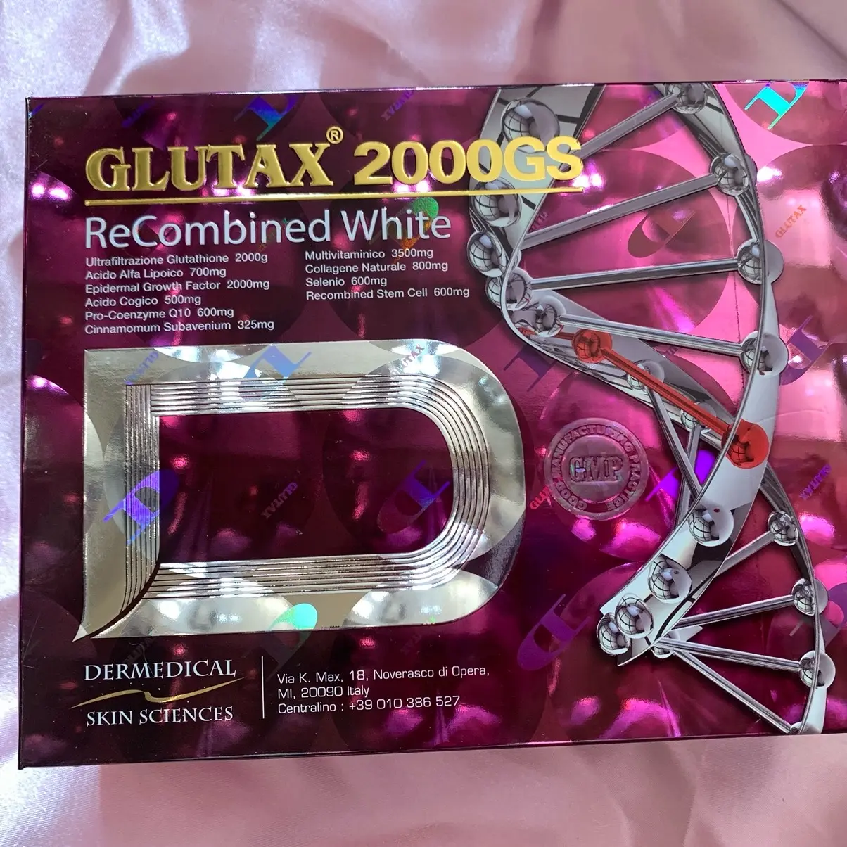 WHITENING BODY SERUM GLUTAXXXX 2000gs BOX ORIGINAL Pencerah Memutihkan Tubuh
