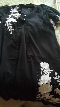 Product Review of GAMIS KARINA SET ROMPI BAHAN CERUTY LD 110 PB 138 BB 45-75KG BEST SELLER    ld 120 muat bb 55-85kg from c** s**i 1