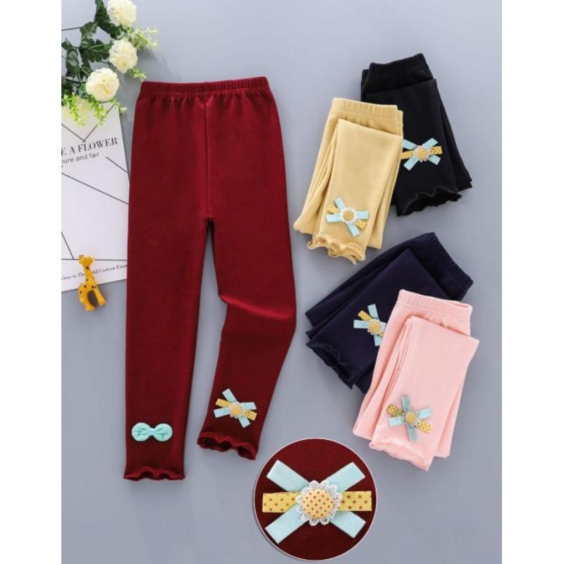 Legging Anak Perempuan Import Usia 1 - 5 Tahun | Celana Lejing Anak Cewek Umur 1 2 3 4 5 Tahun 1
