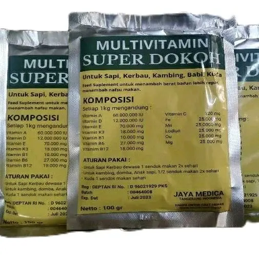 5pcs Super dokoh multivitamin, meningkatkan nafsu makan dan berat badan 0