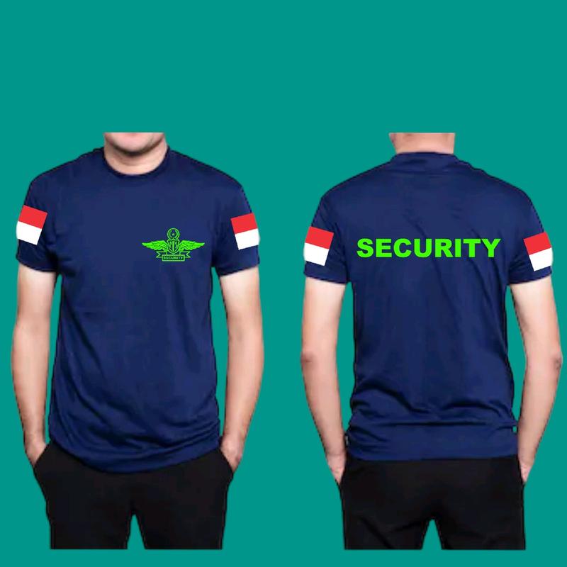 Kaos Security / Kaos Penjaga Keamanan / Kaos Pengawas / Kaos Pria Wanita 3