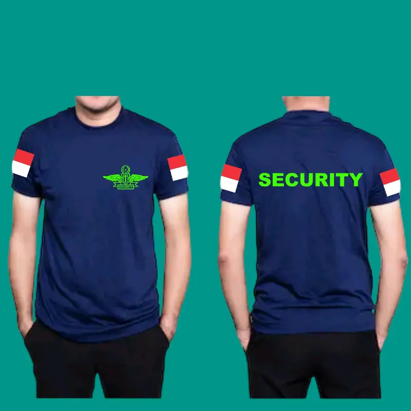 Kaos Security / Kaos Penjaga Keamanan / Kaos Pengawas / Kaos Pria Wanita 3
