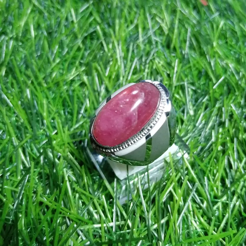 cincin Blue Kiyanit Ruby blue sapphire red Garnet &memo (200k) (khusus live) 1