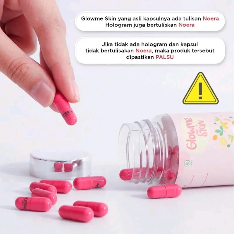 Noera Whitening Capsule | Noera Glow Me skin | 10× Extra Whitening Booster | Capsule 3