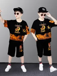 Setelan Baju Anak Laki-laki Model Terbaru Ukuran M L XL - Fashion