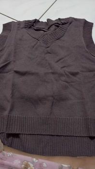 Product Review of Belleza outlet Baju Atasan Wanita Rajut Korean Style Vest crop Blouse Atasan Wanita from l**y 1