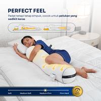 Gambar DDPillow Set Guling / Bolster Hotel Bulu Angsa Asli Type Hampton + Sarung Guling (Perfect Feel) - Guling +1Sarung dari ddpillow Kota Administrasi Jakarta Barat 4 Tokopedia