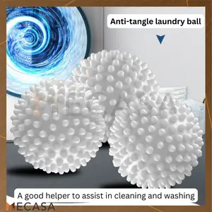 Bola Cucian Besar Anti Kusut Tebal Kuat Bola Mesin Cuci Pembersih Pakaian Magic Laundry Ball Anti Stain