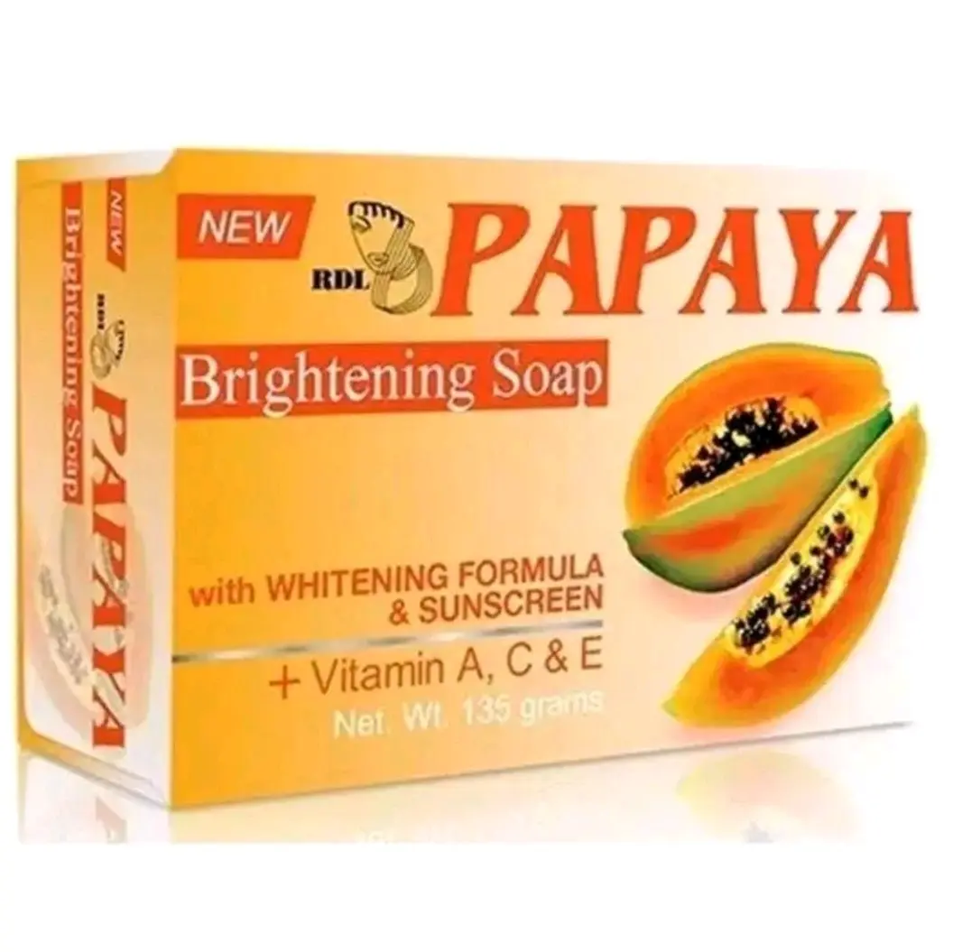 Sabun papaya RDL Brightening 135ml mencerahkan kulit
