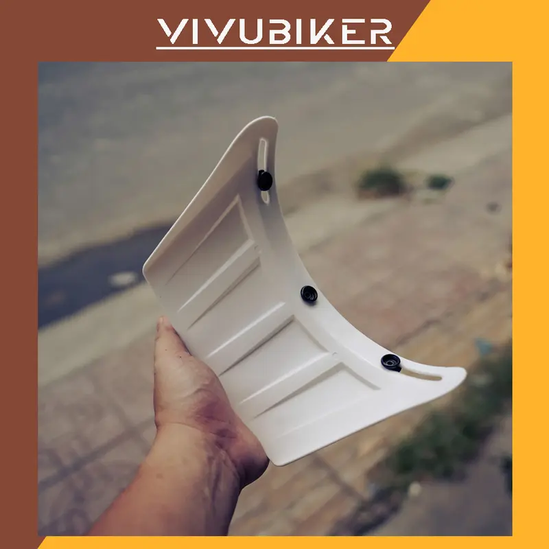 Vành lưỡi trai nhựa Vintage bảng lớn gắn mũ bảo hiểm classic 1